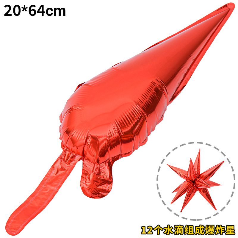 4D señaló estrella de seis puntas explosión bola erizo de mar modelado Decoración