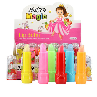 Lotus lip balm boxed moisturizing moisturizing color changing lipstick cross-border cosmetics Yiwu factory direct sales