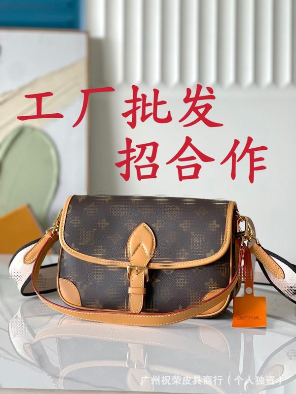 工場卸売 2025 新しい Ma Hujia 新しいダイアン老眼バゲットバッグショルダーハンドバッグクロスボディレディースバッグ|undefined