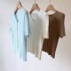 Spring and Summer New Linen Short-sleeved Small Cardigan All-match Pullover Single-wear Thin Solid Color Sweater Short Top