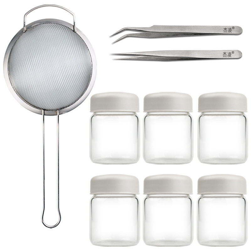 燕窝分装瓶密封罐便携酸奶瓶子果酱鲜炖小巧蒸煮鱼子酱玻璃罐带盖