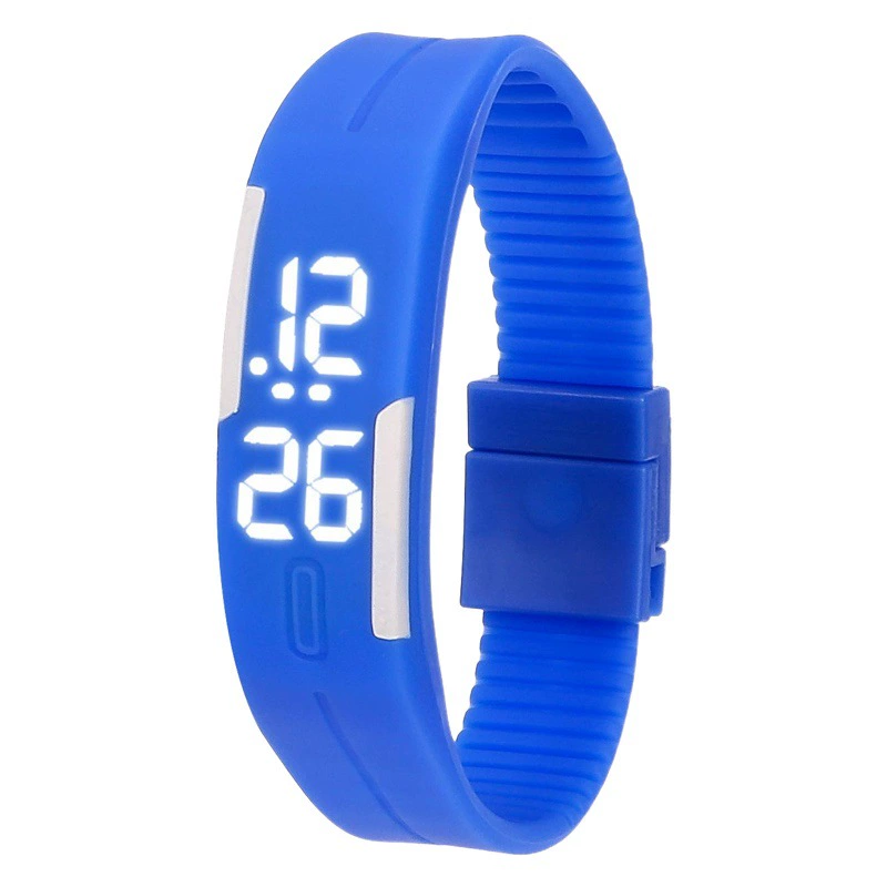 Красочные часы завод в наличии Светодиодные силиконовые часы водонепроницаемые часы спортивные студенческие часы LED может быть поколение волос