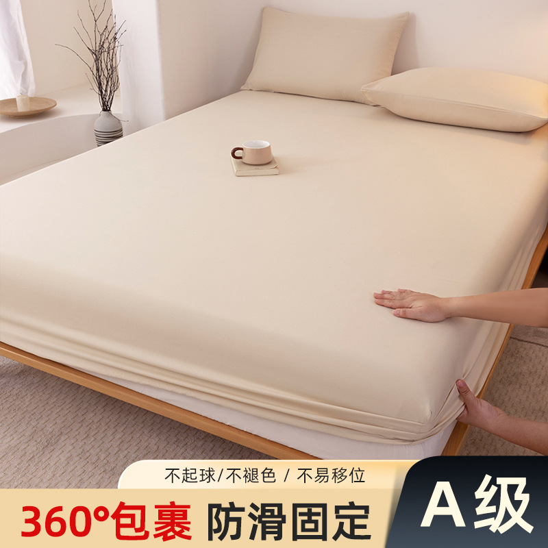 Madre y bebé dormir desnudo clase A cama de una sola pieza cama de algodón puro cubierta de cama de algodón lavado con agua cama de algodón cama de tres piezas