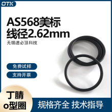 美标丁腈O型圈线径2.62mm优质滑阀橡胶密封圈70度丁青