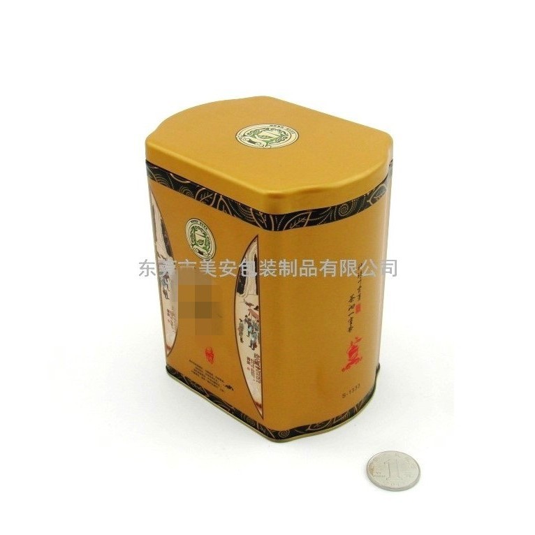 创意茶叶铁盒 高档茶叶铁盒 茶叶铁盒包装厂家  制罐厂家