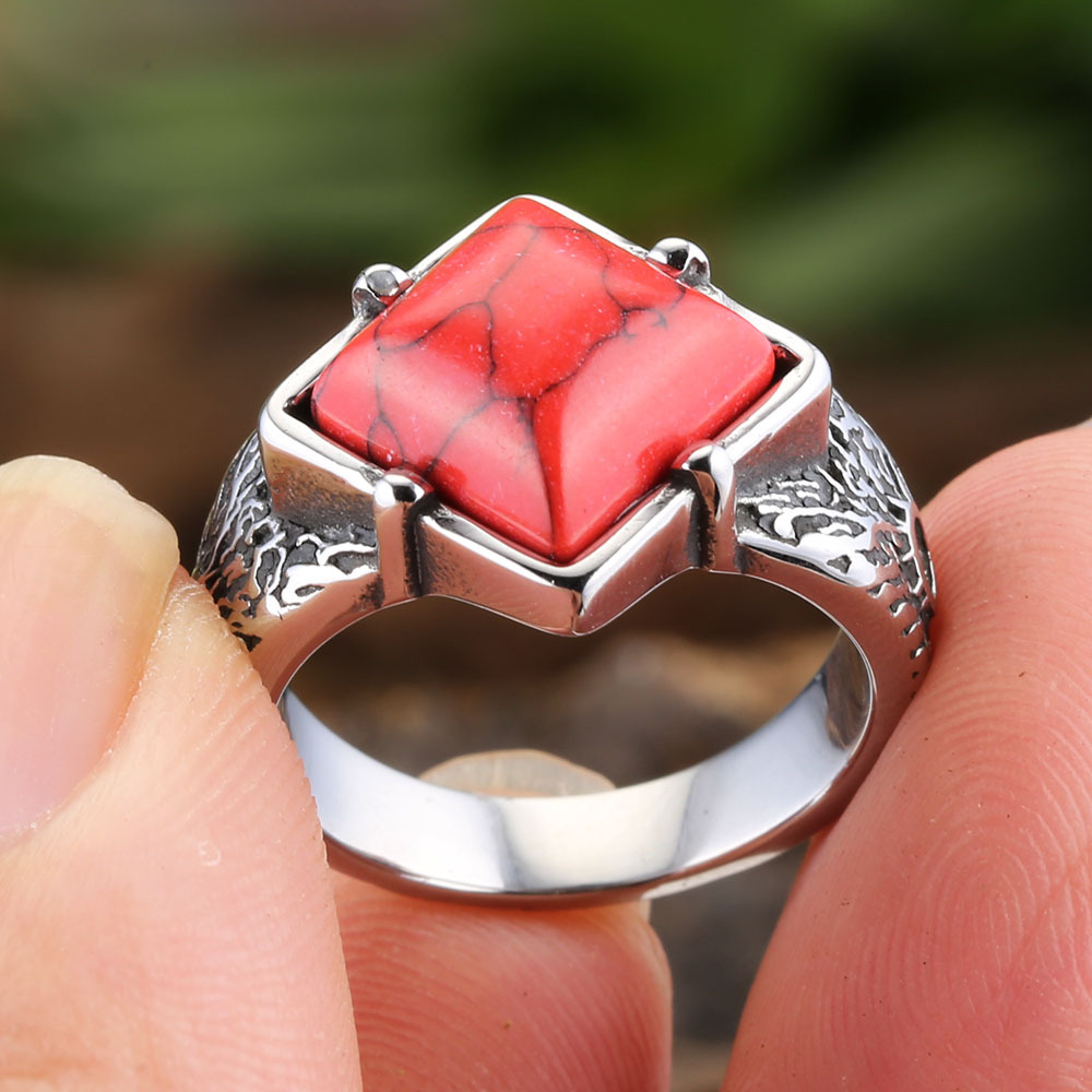 欧美跨境货源批发 钛钢戒戒指 时尚男士不锈钢手饰品