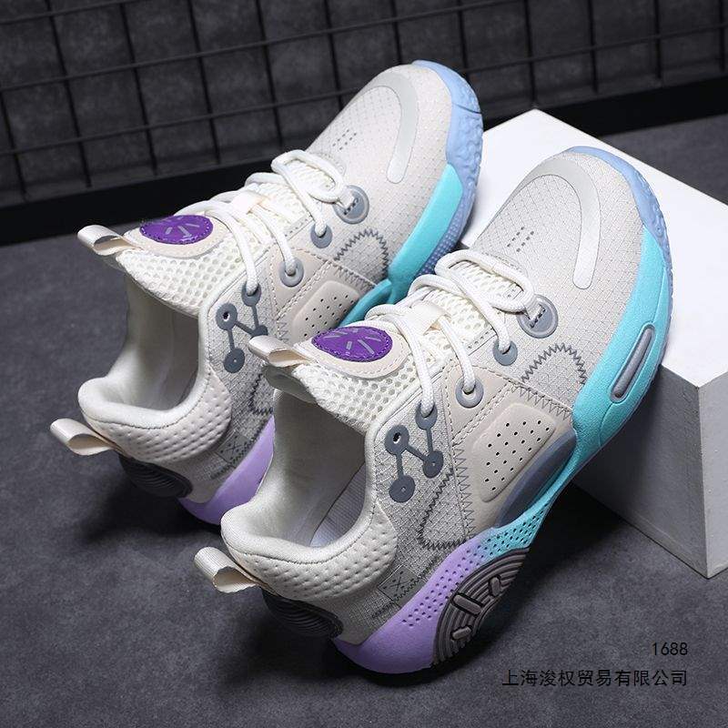Children's basketball shoes for boys, teenagers, and older kids, outdoor sports shoes, professional mesh training shoes, non-slip shoes