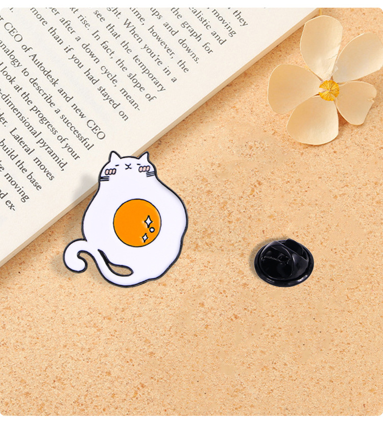 11g Weight Brooches Classification Holiday, Daily Occasion Alloy Material Animal Pattern Unisex Gender Enamel Design Cartoon Style, Sweet Style Cartoon Style Sweet Pin Animal Alloy Enamel Unisex Brooches 3