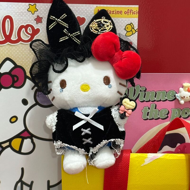 ハローキティバッグペンダントリトルシェフシリーズハローキティ人形ペンダントかわいい漫画人形キーホルダー|undefined