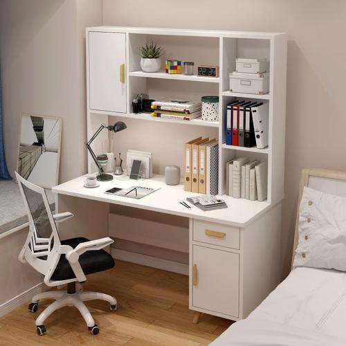 Computer desk home children's study table primary school student desk bookshelf integrated desktop writing table bedroom chair set