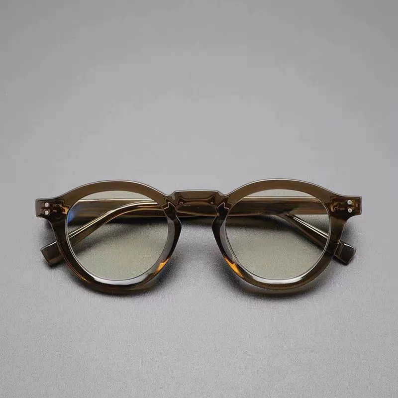 Оптовые и розничные новые нишевые очки в ретро стиле, унисекс, овальной формы, высококачественные, с маленькой оправой, модные очки с возможностью коррекции зрения.