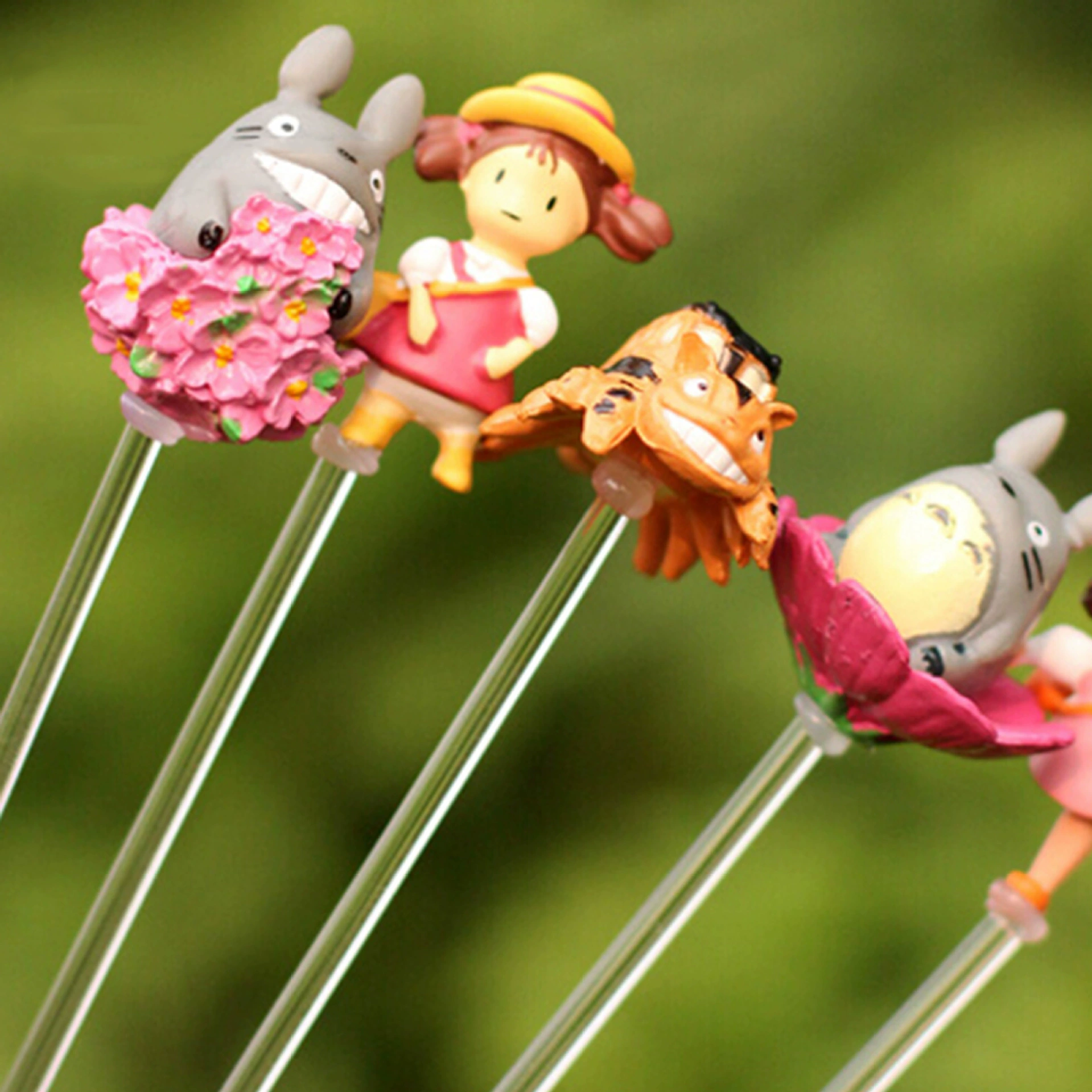 Micro landscape, doll, bottle, clips included, DIY