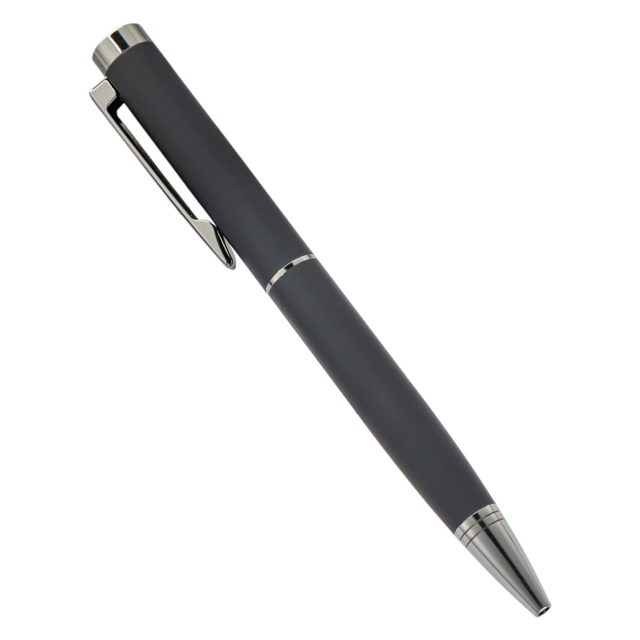 Bolígrafo de bolas de metal pulverizado de alta calidad regalo corporativo bolígrafo publicitario se puede imprimir logotipo de reunión de oficina bolígrafo de firma mayorista