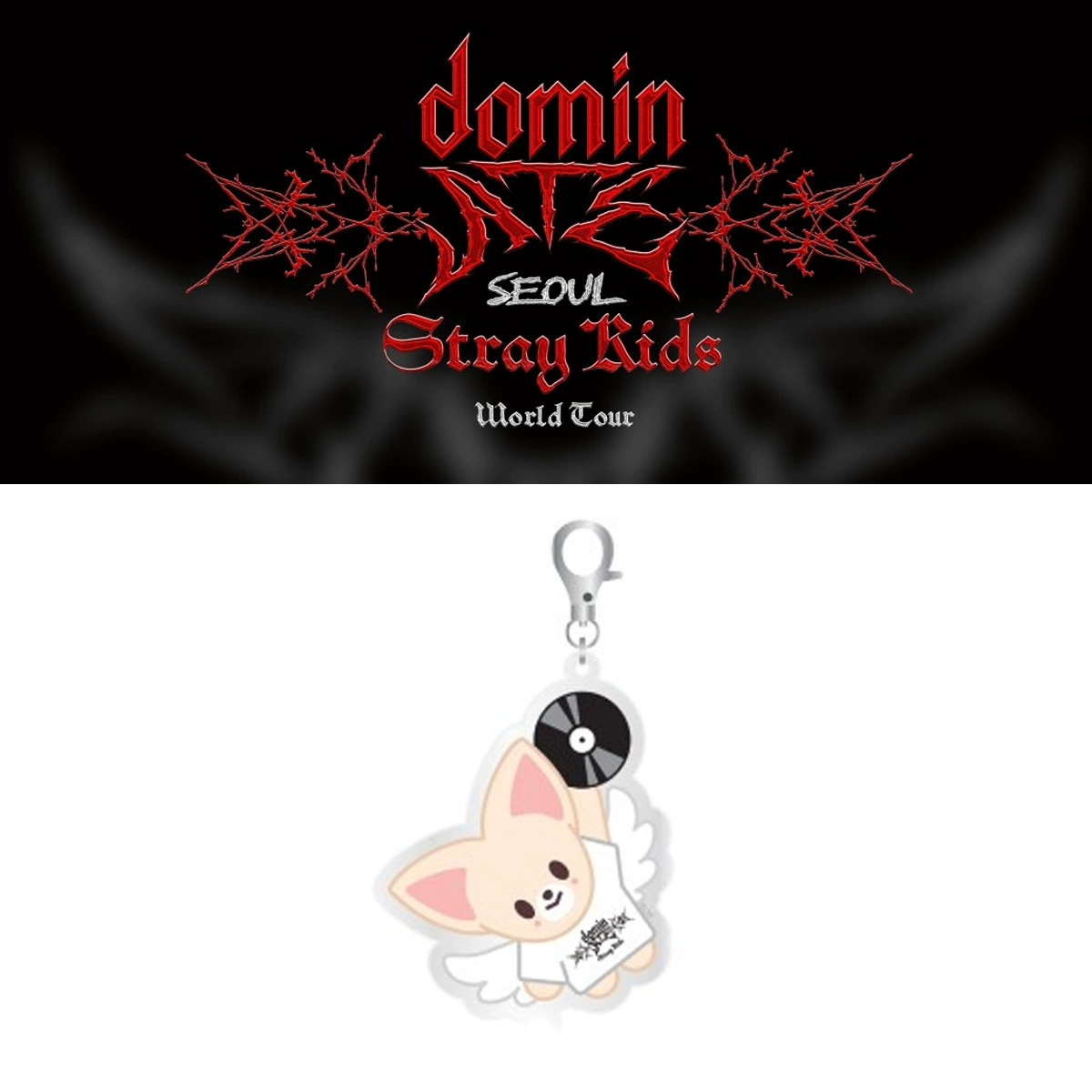 Акриловый брелок Stray Kids SKZOO, 10×6×1,5 см, мультяшный, 8 цветов