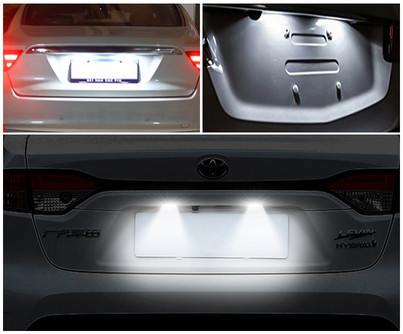 Applicable to Lexus LX470 LX570 GX470 Toyota Land Cruiser J100 J120 rear license plate light