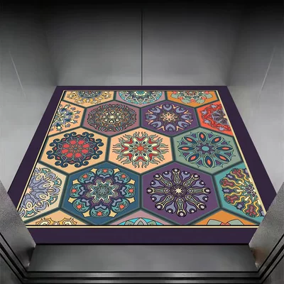 Avtomobil döşəmə paspasları: mat, European ethnic style elevator - 827xxbxmy-11-6060cmnew-diatomaceous-earth-floor-mat