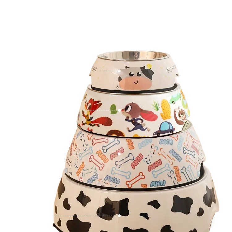 Tacos de comida para perros Tacos de comida para gatos Tacos de agua para bebidas Tacos de comida para perros Tacos de comida para gatos de acero inoxidable Tacos de alimentos para gatos para mascotas
