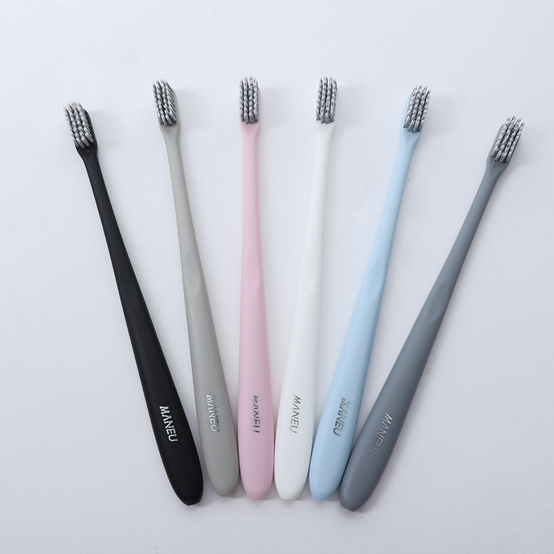 Small Toothbrush Soft Hair High-end Toothbrush Japanese Style High-end Couple's Toothbrush with Protective Cover Independent Packaging