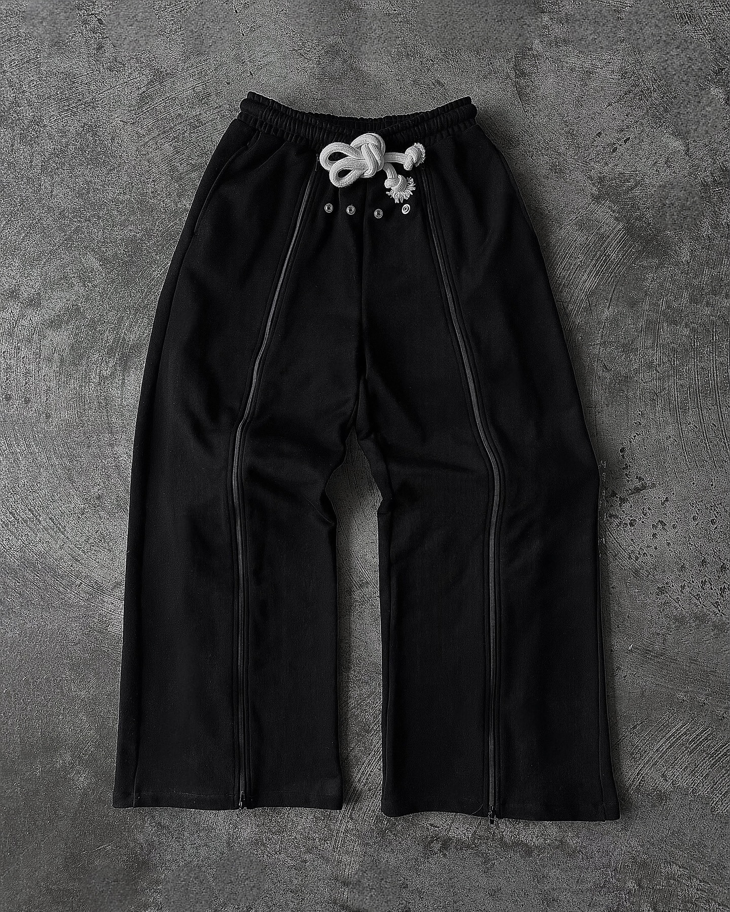 Women's Clothing Women's Casual Loose Trousers Black Versatile Fashion Street Style Rock Trend Personality Popular For Formal & Casual_voghion.com