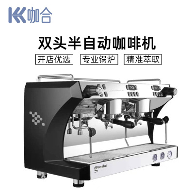 Italian semi-automatic Coffee commercial Double head Extraction 3120C major concentrate high pressure steam 9bar Electric board