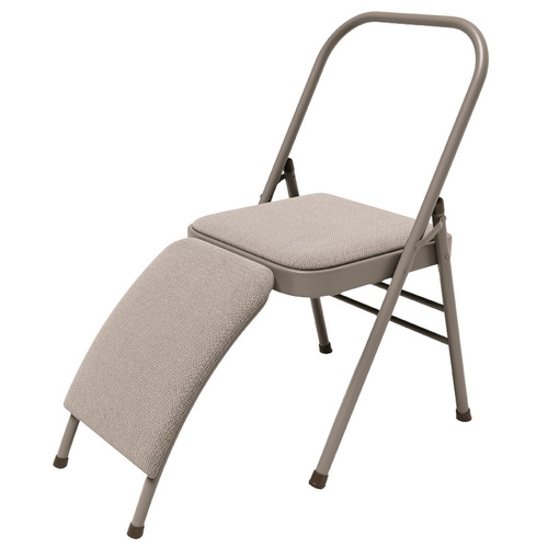 Widened yoga chair Iyengar professional auxiliary chair thickened and reinforced folding chair yoga sub-stool stool yoga