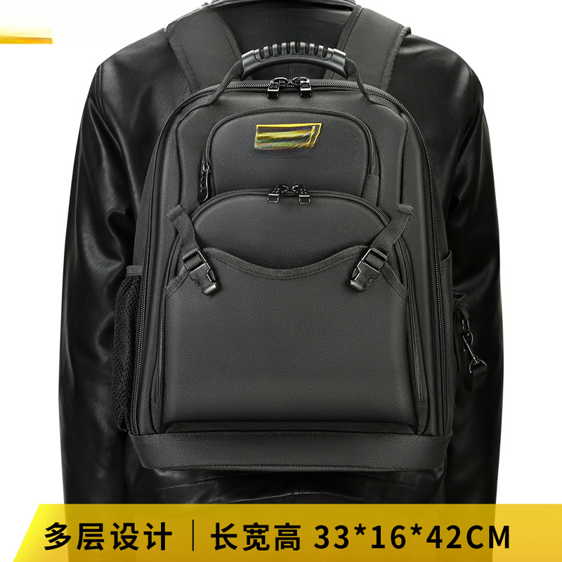Changshengke herramientas duraderas carpintería paquete eléctrico multifuncional tela gruesa gran capacidad mochila de hombro
