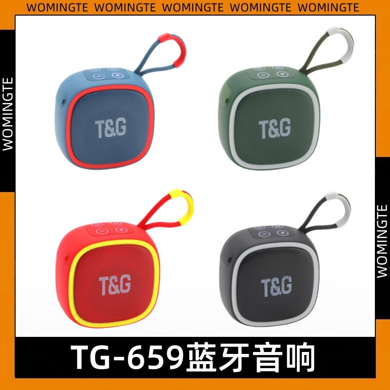ワイヤレスミニスピーカー TG659 Bluetooth スピーカー屋外ポータブルサブウーファー高品質カード充電|undefined