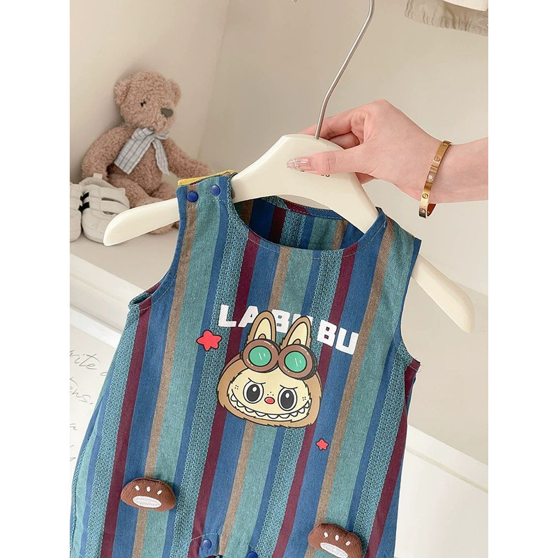 【宝藏单品】婴儿衣服夏装薄款卡通背心连体衣男女宝宝夏季超萌|undefined