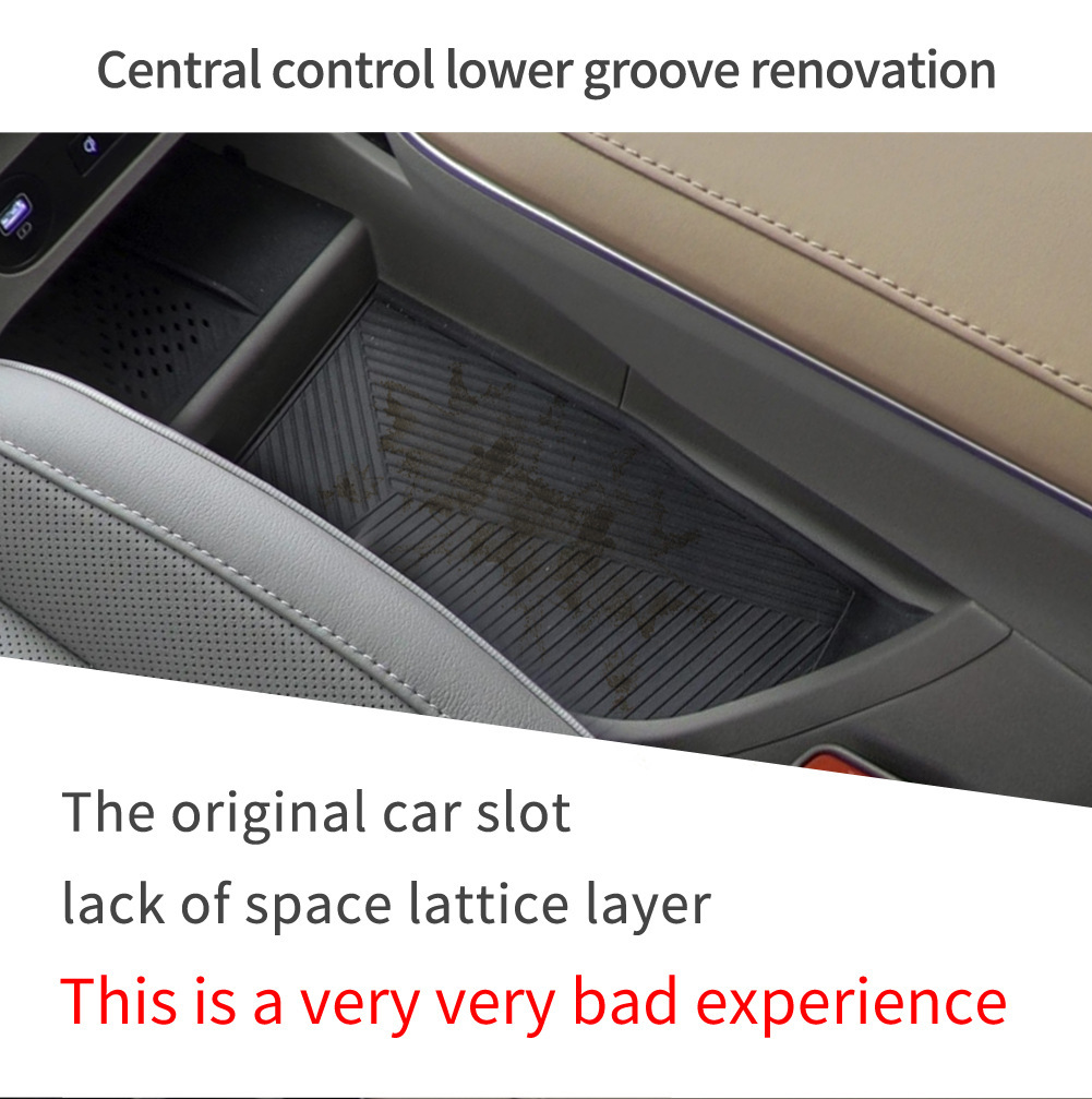 Suitable for 22 Models of Hyundai Ioniq5 Lower Center Console Storage Box, Ioniq5 Armrest Box Storage Box, Car Accessories