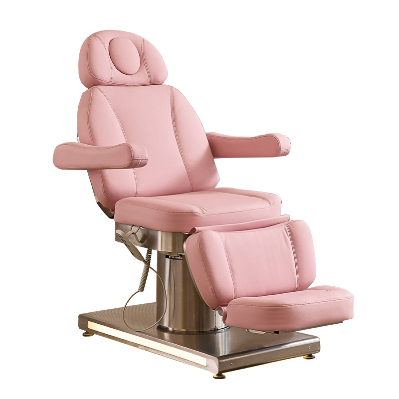 Cama de belleza eléctrica de elevación automática especial para belleza, cama de masaje corporal de microplastia, cama de tatuaje, cama de fisioterapia