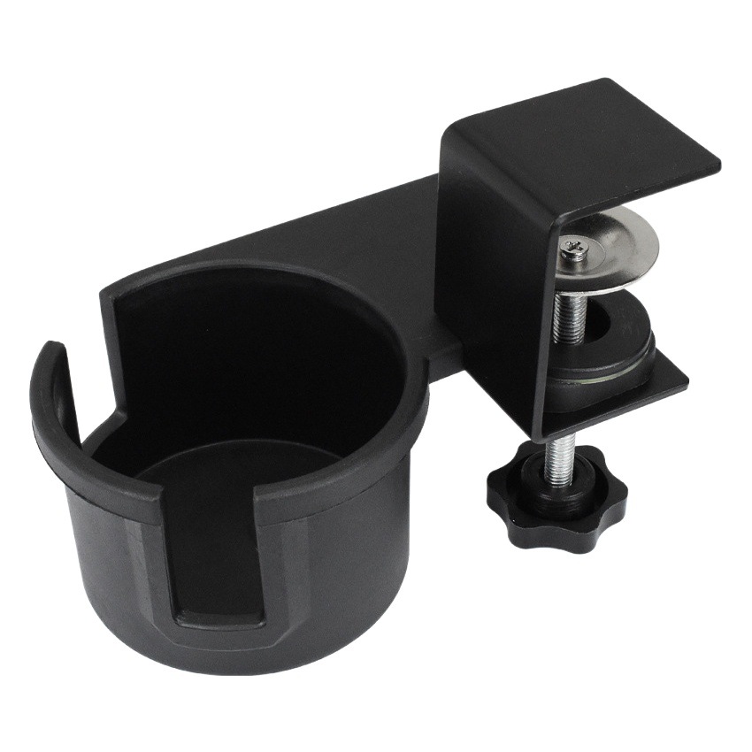 Mesa lado taza de agua estante de almacenamiento computadora escritorio Oficina dormitorio escritorio almacenamiento fijo portavasos titular de la taza de té