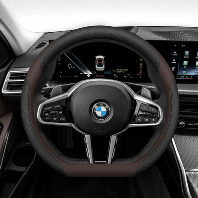 Steering wheel cover 7 Series, I3, I5 Special Steering - bmw-d-type-mocha-default-item