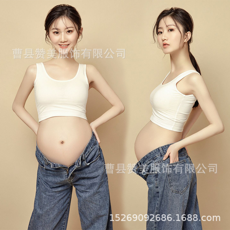 妊婦の撮影の服装の新型の美しい風の妊婦の服装の芸術は服装を照らします。
