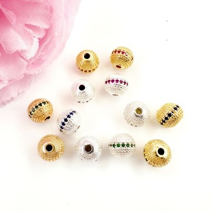 14K��ɫ��ɫ΢��ʯ����DIY�ֹ�����ɢ��������Ʒ������ϰ�
