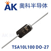 low pressure Schottky TSA10L100 encapsulation DO27 Guangdong Bioko Semiconductor brand