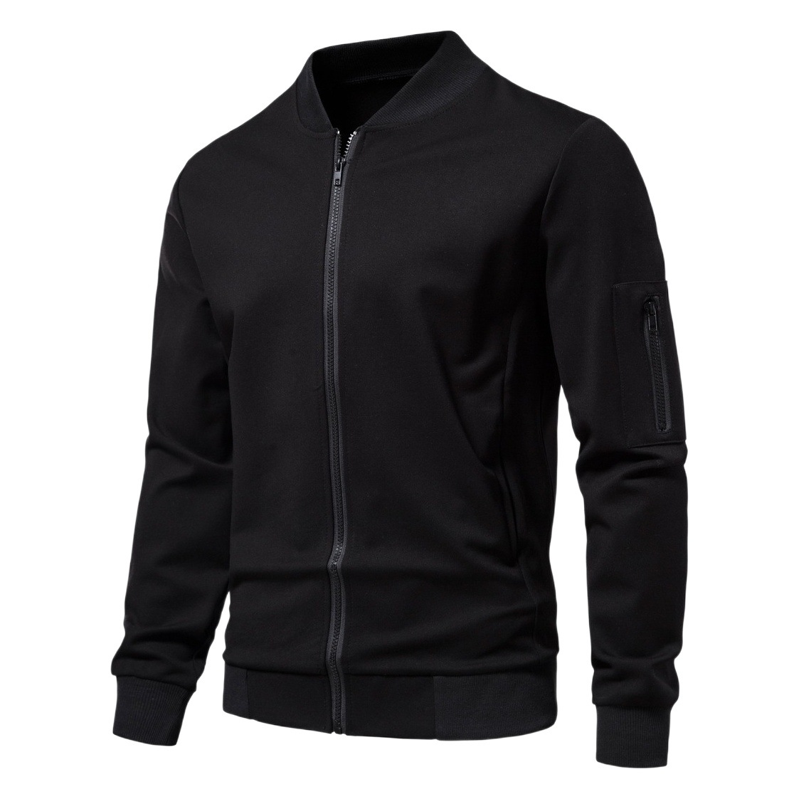 2023 primavera nuevo temperamento británico de los hombres del collar soporte chaqueta romana cardigan corto Comercio exterior ropa YJ202