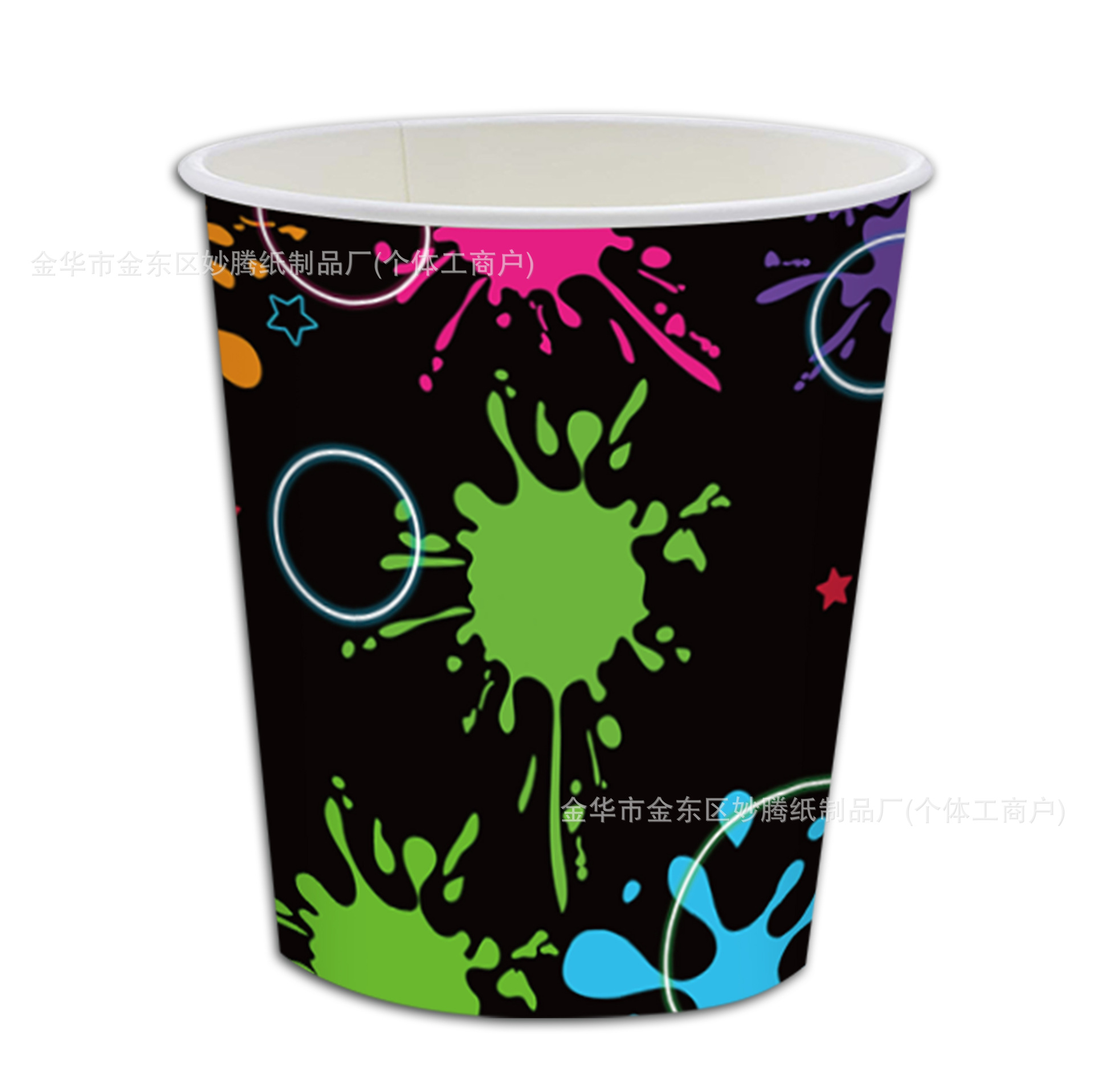 Arte y literatura transfronterizos dibujos animados comida familiar fiesta cubiertos tazas de papel toallas de papel conjunto de bandeja de papel desechable