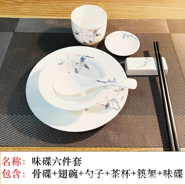 Camellia scented dish set