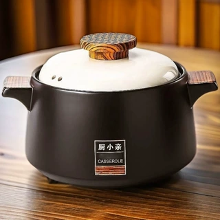砂锅炖锅家用燃气耐高温陶瓷煲汤锅干烧不裂煤气灶煲仔饭煲汤砂锅