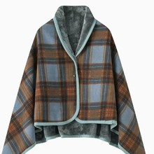 毛毯午睡空调多功能小毛毯云貂绒办公室午休被子披肩毯子