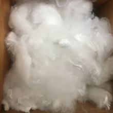 厂家直销现货再生环保pp再生聚酯中空涤纶短纤维无纺布特种纱专用