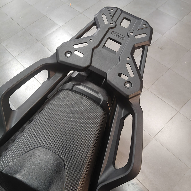 Suitable for 21-26 Models of Honda Nc750X Rear Rack Integrated Aluminum Alloy Tail Rack Tail Box Rack Armrest Tail Wing Hanger