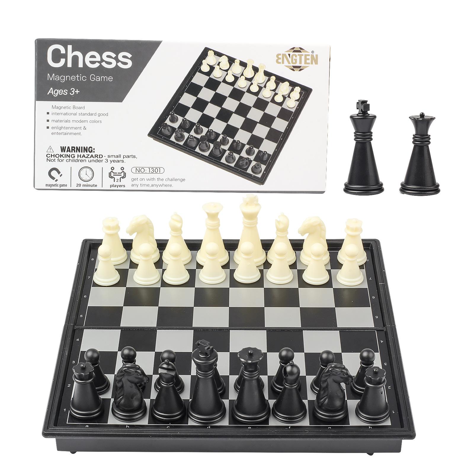 BT特小号磁性国际象棋儿童学生智力开发益智棋方便收纳