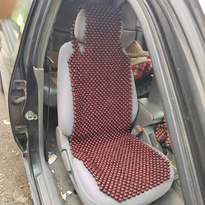 Cool pad Breathable Cooling Cushion Single Seat with - red-single-seater