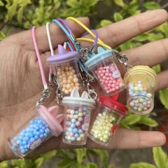 Dollhouseドールハウスミニケトルペンダント中空カップモデルOB11シーンアクセサリーミニチュア装飾