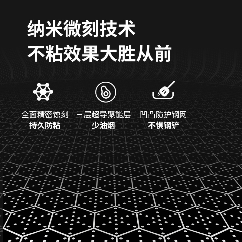 煎锅316抗菌级不锈钢平底锅不粘锅家用加厚煎蛋煎饼锅电磁炉燃气|undefined