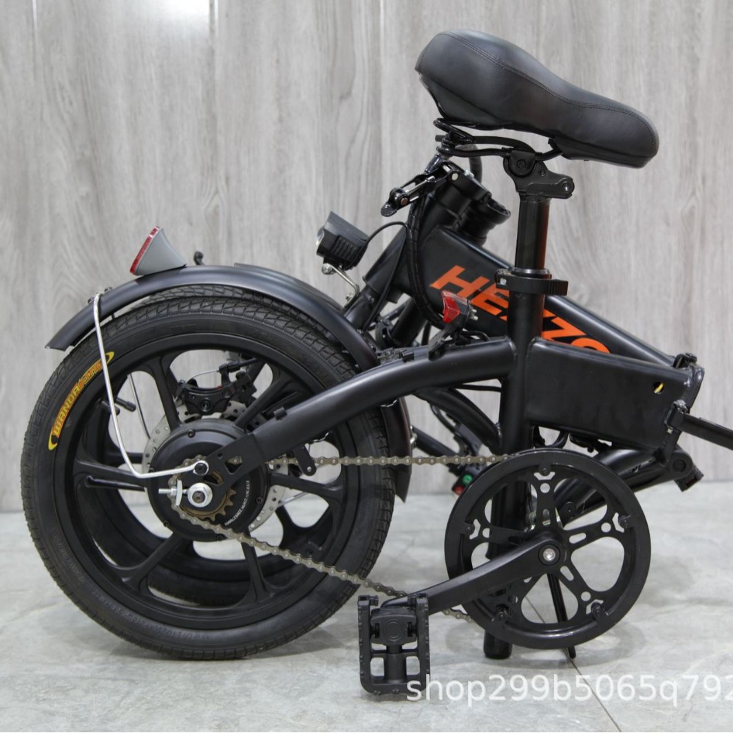 Foreign trade export 16-inch generation driving folding electric bicycle adult walking power two-wheeler manufacturers wholesale