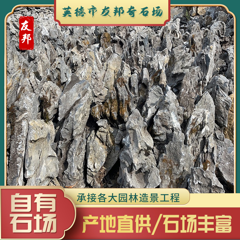酸洗青龙石精品天然松皮石鱼缸造景大小块原碎石多孔假山水草套餐