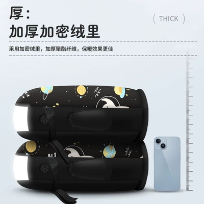 Motorcycle Handle Cover: Gloves Fleece-Lined Thickeneded Hand Guard