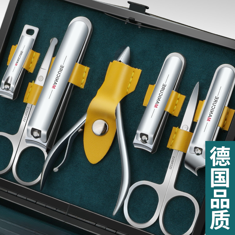 Inventario de cuchillo de pedicura, pinza de uñas, cuchillo de uñas